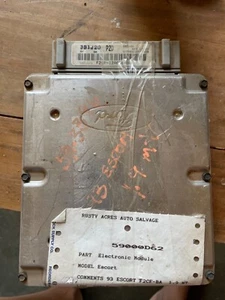 1992-1993 Escort Tracer 1.9 MT ECU F2CF-12A650-BA - Picture 1 of 7