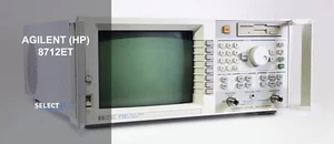 AGILENT (HP) 8712ET NETWORK ANALYZER 300 KHz - 1.3 GHz, 75 Ω *LOOK* (REF.: 252N) - Picture 1 of 10