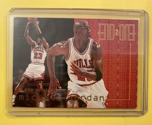 Card MICHAEL JORDAN FLEER 1995-96 End2End no. 478
