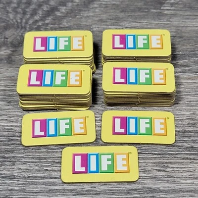 SpongeBob Squarepants Game of Life Tiles x43 Board Game Replacement Parts Pieces - Image 1 of 4