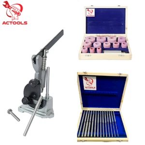 Valve Grinding Seat Stones 24 Pcs With Stone Dresser & 14 pcs Pilots + Holder - Picture 1 of 16