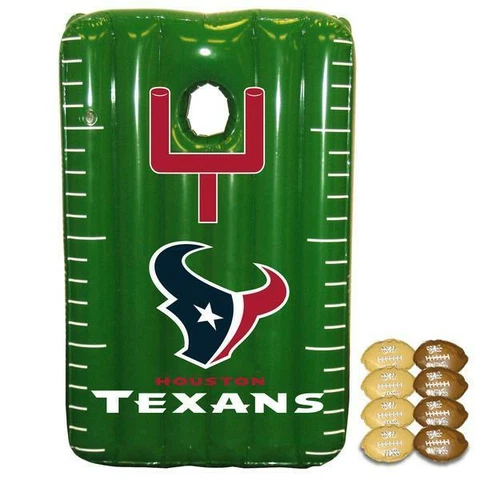 Houston Texans NFL Licensed Inflatable Bean Bag Toss Game Cover