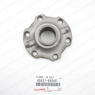 New Genuine Toyota LC FZJ80 LX450 Front Axle Outer Shaft Flange 43421-60040 - Image 1 of 4