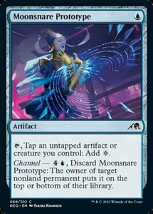 MOONSNARE PROTOTYPE x4 mtg NM-M Kamigawa Neon Dynasty 4 Common - Picture 1 of 1
