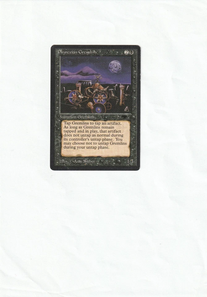 Phyrexian Gremlins-Antiquities edition 1994-Magic TG-NM - Photo 1/1