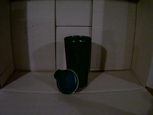 Starbucks Coffee Mug - Black Ceramic with Lid - Picture 1 of 2