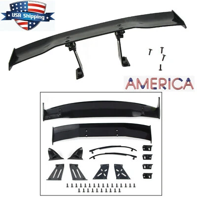 1/10 RC Racing Drift Model Car Rear Wings   Spoiler #USA BONUS TRAFFIC CONES - Image 1 of 4