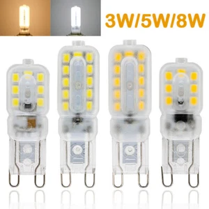 G9 LED 3W 5W 8W Capsula lampadine di Lampada Alogena Risparmio Luce di mais 220V - Photo 1/14