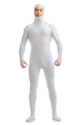 New Men Full Body Skin Suit Catsuit Halloween Party Zentai Costumes - Image 1 of 4
