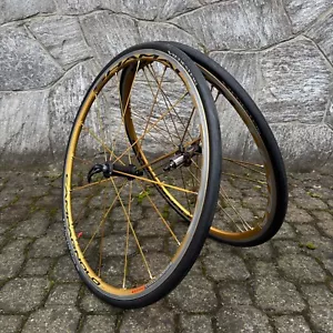 Campagnolo Shamal Ultra Oro wheels - Clinchers - WORLDWIDE SHIPPING - Imagen 1 de 13