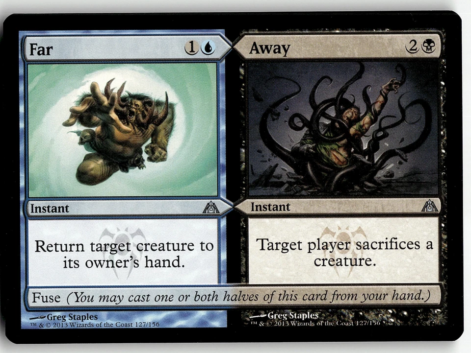 MTG Far   Away Dragon's Maze 127/156 Regular Uncommon - Image 1 of 1