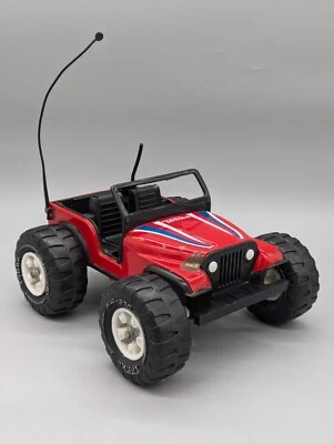Tonka Vintage Off Road Red Metal Plastic Jeep Dune Buggy MR970 Tires 10.5" - Image 1 of 4