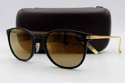 Gafas de sol Ermenegildo Zegna EZ 0136 mate negro dorado 02G auténticas 54 mm Foto 1 de 4