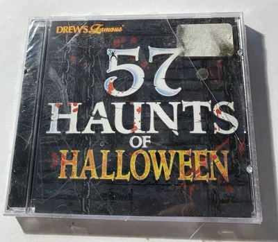 Drew's Famous 57 Haunts of Halloween CD New Sealed Free Fast Shipping. Foto 1 de 4