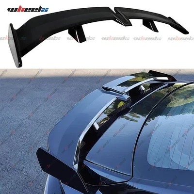 54" Gloss Black Racing Rear Trunk Spoiler GT PRO Wing For Chevrolet Camaro RS SS — 第 1/4 张图片
