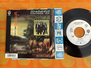 Fleetwood Mac Big Love Japan Picture Sleeve 7” Vinyl Promo - Picture 1 of 2
