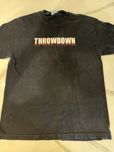 Throwdown Summer Tour 2001 Shirt Size L Straight Edge XXX - Picture 1 of 6