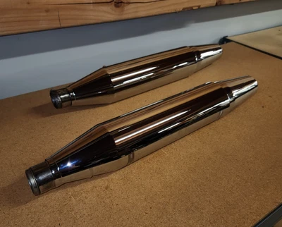 Silenciador Harley-Davidson Softail 64900455 Heritage / Deluxe / Hydra-Glide Revival Foto 1 de 4