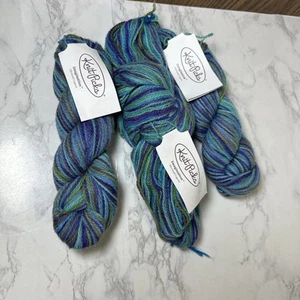 NEU Posten von 3 Stricken Auswahl Farbe Meerjungfrau Lagune Garn - Bild 1 von 2