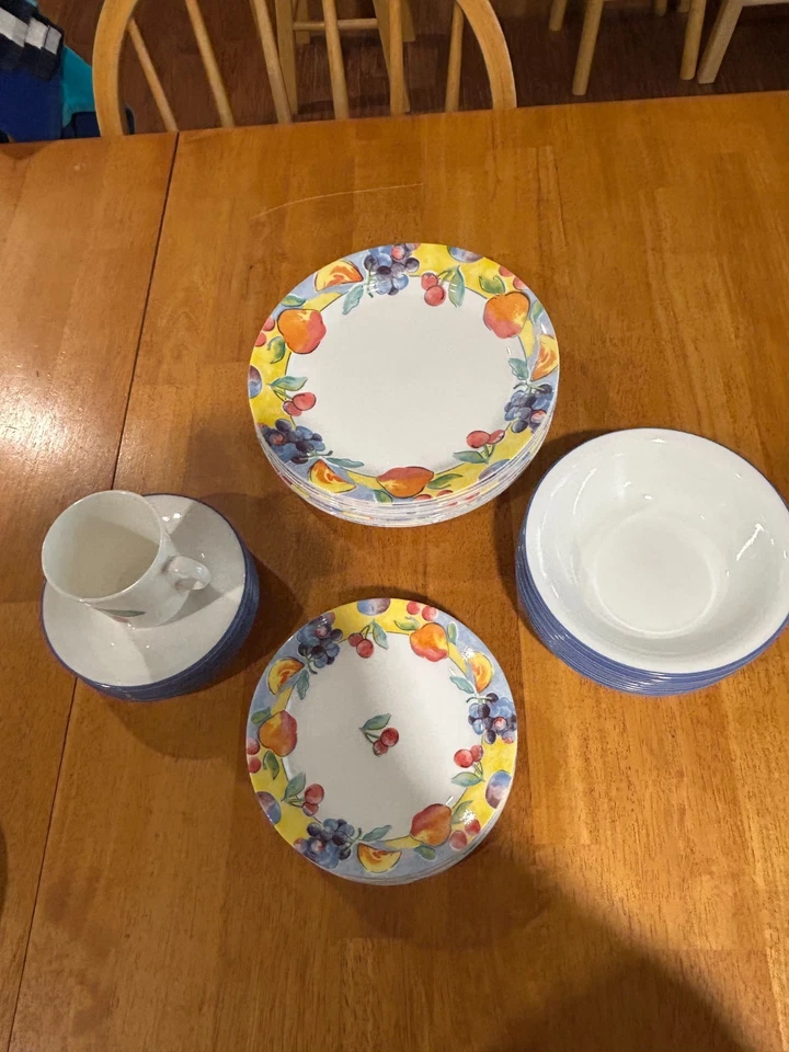 Столовая посуда Corelle — ПОШТУЧНО — «Корзина для фруктов», ужин, обед, чаша, чашка/блюдце - Изображение 1 из 1