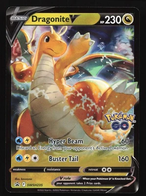 Dragonite V SWSH235 Sword & Shield Black Star Promo Pokemon Card - Image 1 of 2