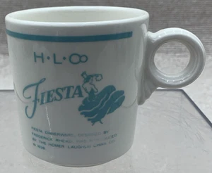 Fiesta 50th Anniversary Commemorative Mug Dancing Lady - Picture 1 of 9