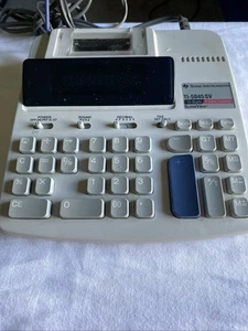 Texas Instruments TI-5045 SV 12 Digit Printing Business Electronic Calculator - Picture 1 of 8