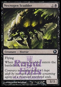 Necrogen Scudder 2x FOIL SOM MTG Scars of Mirrodin Uncommon MINT black - Picture 1 of 1