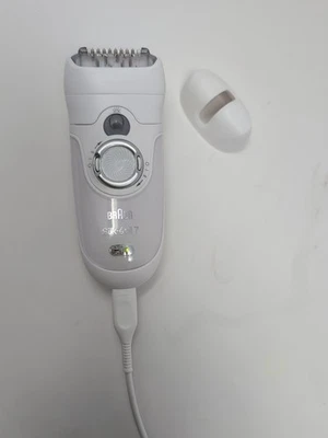 Depiladora inalámbrica Braun Silk-Epil 7 5378 para mujer blanca SensoSmart Foto 1 de 4