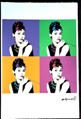 Andy Warhol -  57x38  - Limitierte Auflage Nr. 58/100 - Bild 1 von 4