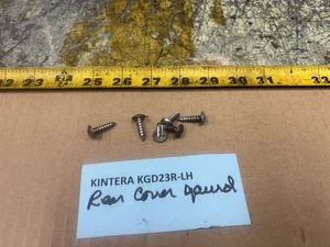 KINTERA REFRIGERATOR  KGD23R-LH  Rear Vent Access Panel Screws Set Of 6 - Picture 1 of 9