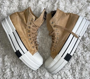 Converse Dark Shadow Mens 12M 14W DBL DRKSTR OVERDYE Chuck 70 ‘Blonde' A06756C - Picture 1 of 10