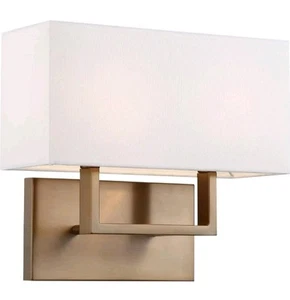 Nuvo Lighting 60/6717 Tribeca 2 Light 12" Tall Bathroom Sconce - White - Picture 1 of 5