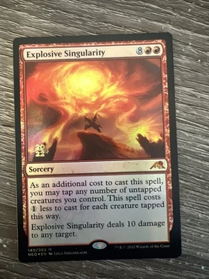 Explosive Singularity Prerelease Cards Foil - Image 1 of 2