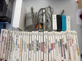 Nintendo Wii Console 32 Game Lot Huge Collection!