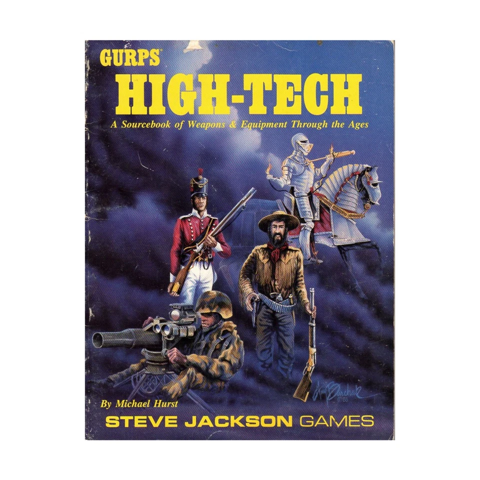 SJG GURPS Tech High-Tech (1st Ed) VG - Image 1 of 1