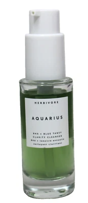 Herbivore Aquarius BHA Blue Tansy Clarity Cleanser 1.7 oz New Unboxed Cleansing - Image 1 of 2
