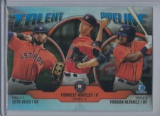 SETH BEER/YORDAN ALVAREZ/WHITLEY2019 Bowman Chrome Talent Pipeline #TP-HOU D9989