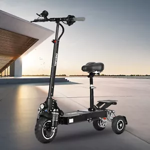 Faltbare T3 E-Scooter 10" 1000W Elektroroller mit drei Rädern 48V 20Ah 25 km/hiV - Bild 1 von 12