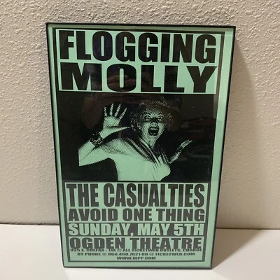 Vintage Flogging Molly Band Flyer The Casualties Avoid One Thing 90’s - Image 1 of 4
