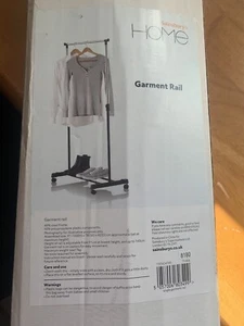 Sainsbury’s Garment clothes rail on wheels - Picture 1 of 3