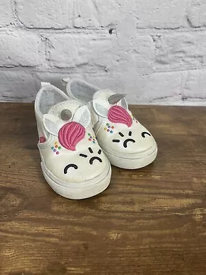 VANS x муки магазин без шнуровки V единорог ребенка ясельного возраста девочек размер 7 EUC отлива - Изображение 1 из 4