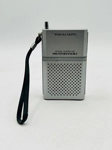 RadioShack Realista Cristal Controlado Radio Meteorológica Modelo 12-151A PROBADO FUNCIONA - Imagen 1 de 7