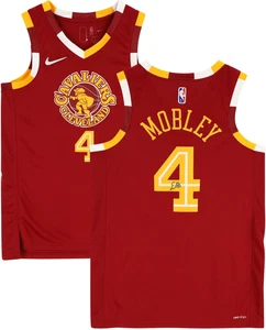 Evan Mobley Cleveland Cavaliers Signed Red 2021-22 Mixtape Swingman Jersey - Picture 1 of 7
