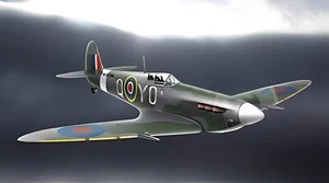 Franklin Mint Supermarine Spitfire Royal Air Force Segunda Guerra Mundial Diecast 1:100 5310 - Imagen 1 de 1