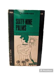 Aaron Thomas Sixty-Nine Palms Greenleaf Classics 1971 LGBTQ+ Pulp - Picture 1 of 2