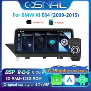 10.25" Android 12 Auto Radio For BMW X1 E84 2009-2015 Multimedia Player GPS - Picture 1 of 36
