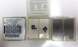 (1 BOX OF 2) Accuport 432 Contour Inserts, ISO 6149-1, C5 TiAlN, I6149-06R-C5A - Picture 1 of 4
