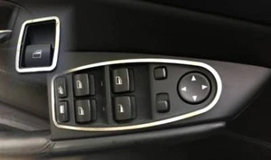 D Chrom Rahmen für Schalter Fensterheber / BMW E63 E64 - Edelstahl poliert - Picture 1 of 3