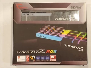 ✔✔ G.SKILL TridentZ RGB 32GB (4x8GB) 3600 MHz DDR4 (16-16-16-36) *B-Die* (CL16) - Picture 1 of 5